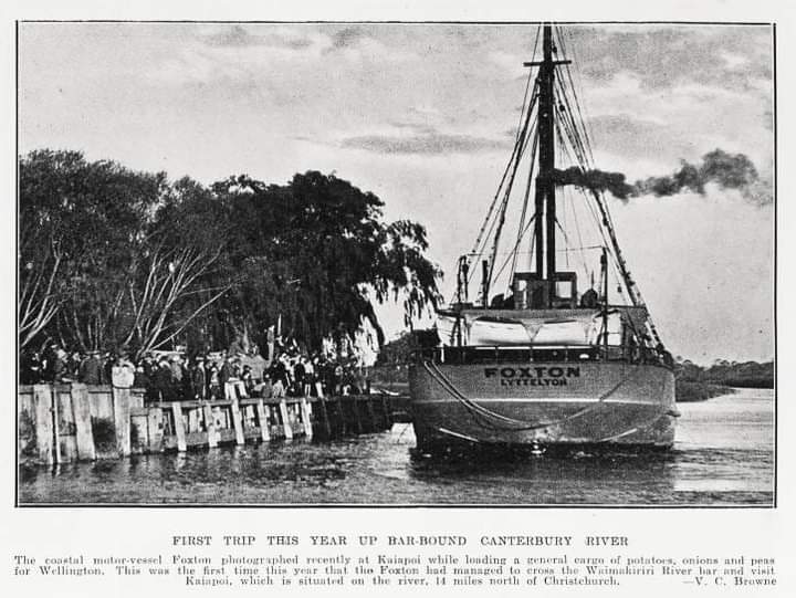 The FOXTON on Kaiapoi River