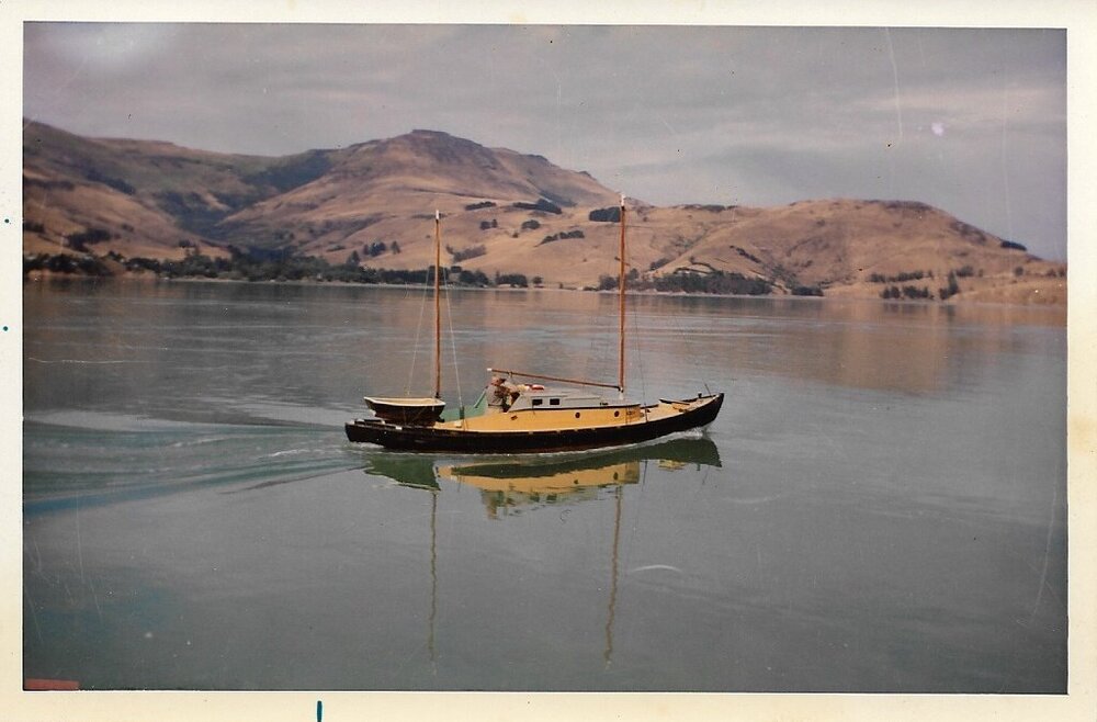 ISA LEI, former pilot to MV TUHOE, c.1972
