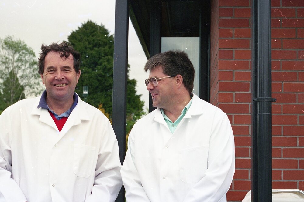Kevin and Martin, marshalls for the opening 