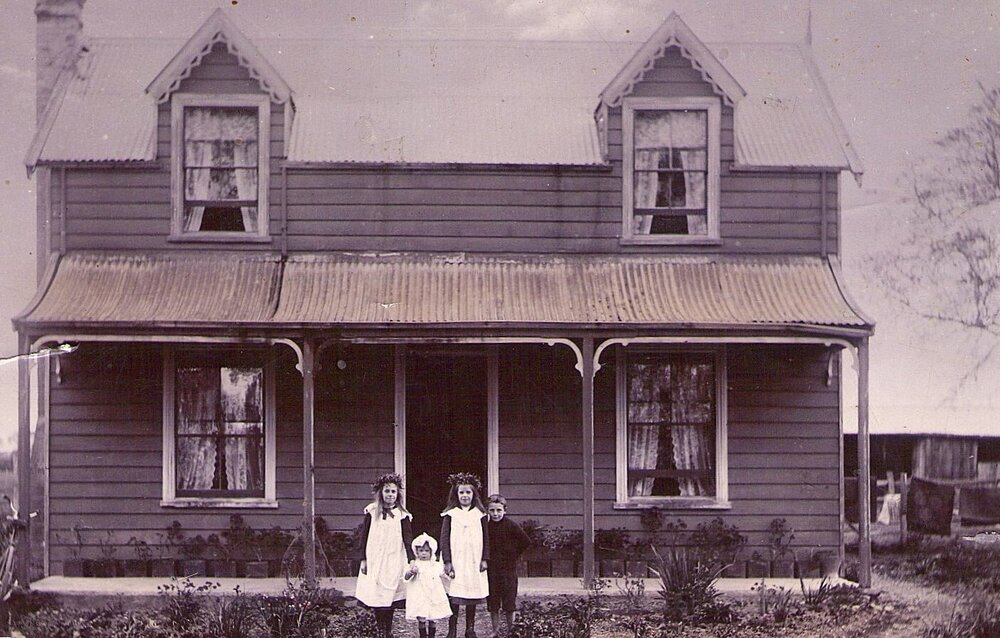 Barrell family home, Church Street, Rangiora, c.1906