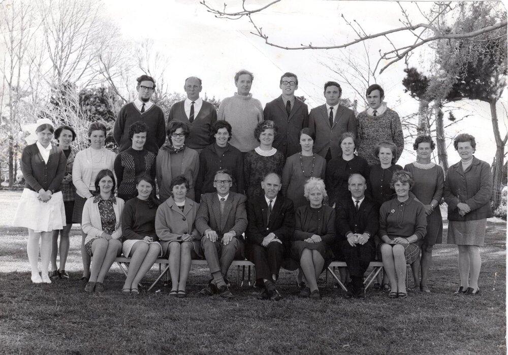 Kaiapoi Borough School staff, c.1966-1969