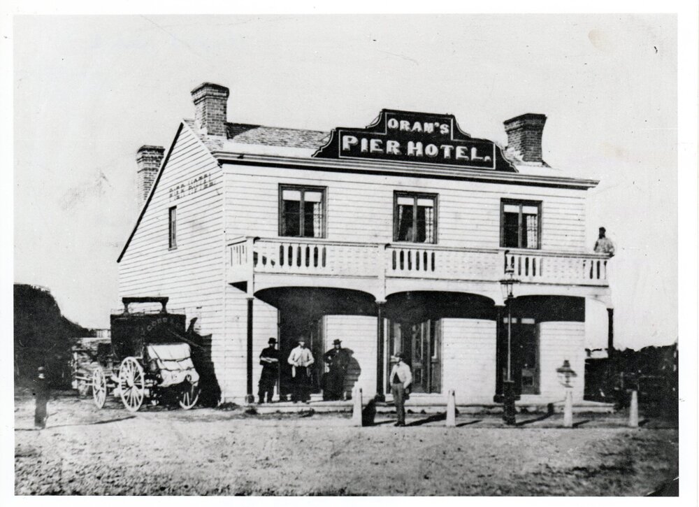 Oram's Pier Hotel, Kaiapoi, N.Z