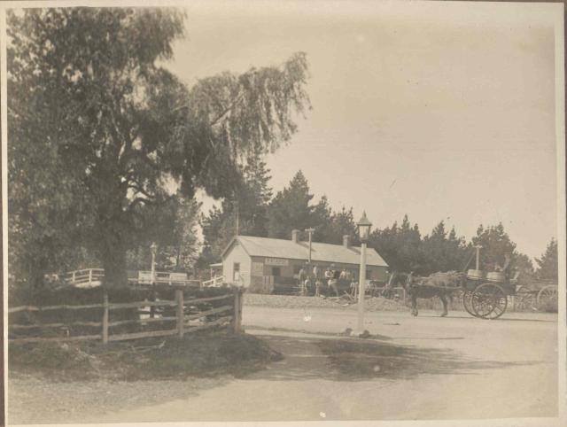 Kaiapoi Railway Station, c.1872
