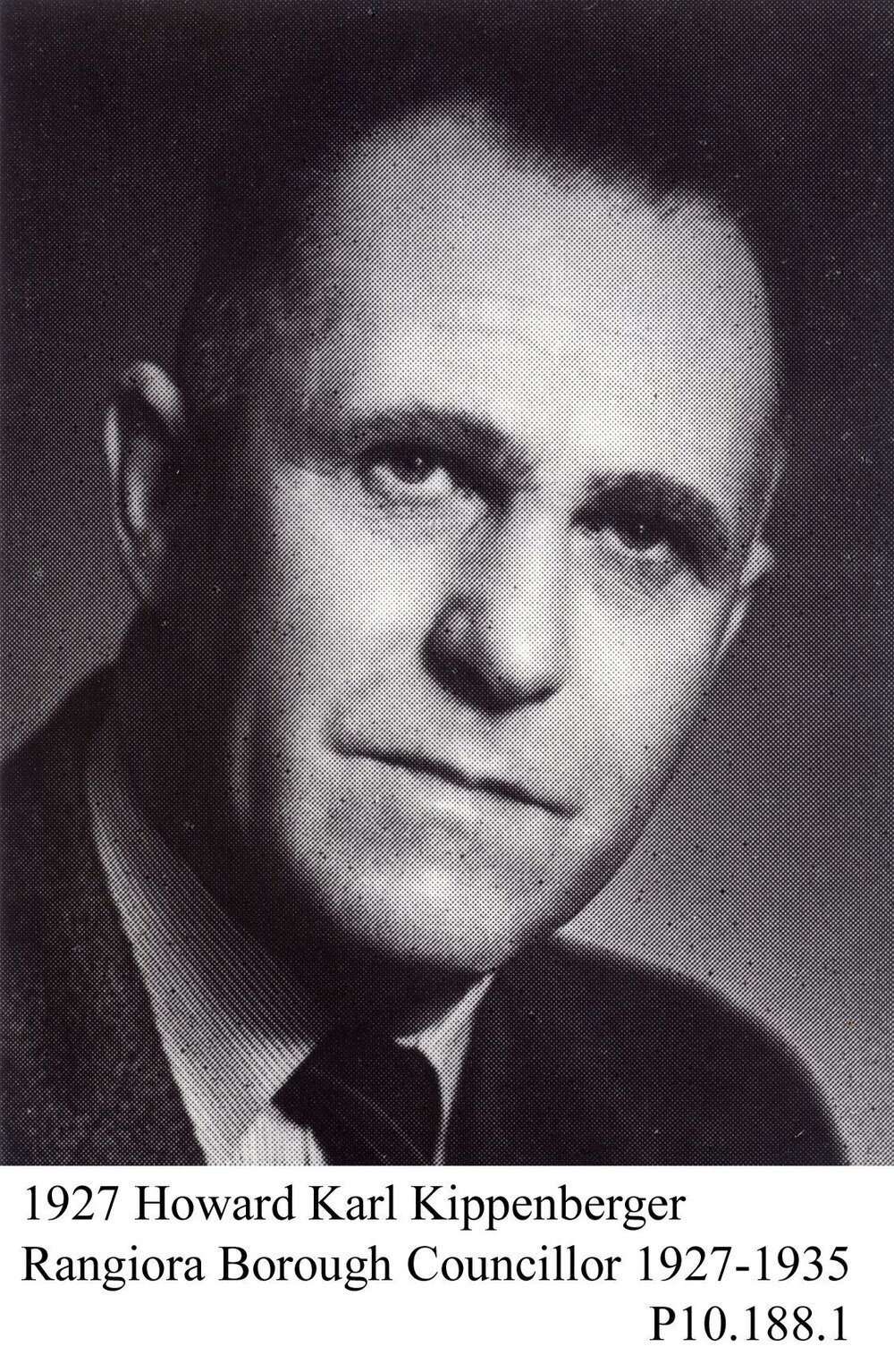 Howard Karl Kippenberger, Rangiora Borough Councillor 1927-1935