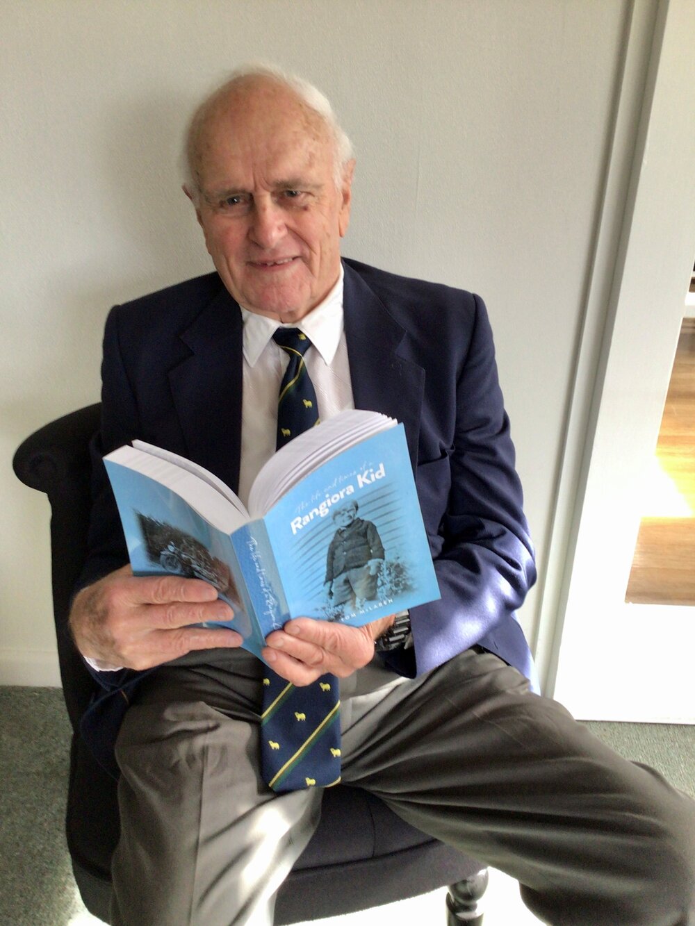 Tom McLaren, local resident and author, 2026