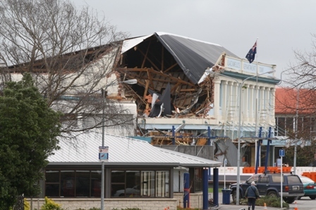 Blackwell's - after the earthquake