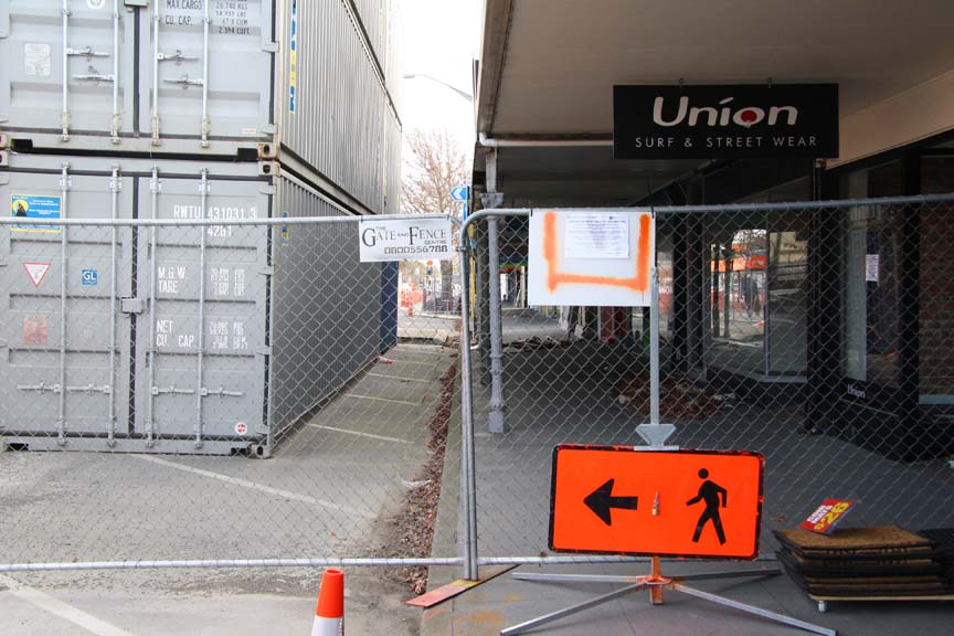 Safety barriers - Rangiora