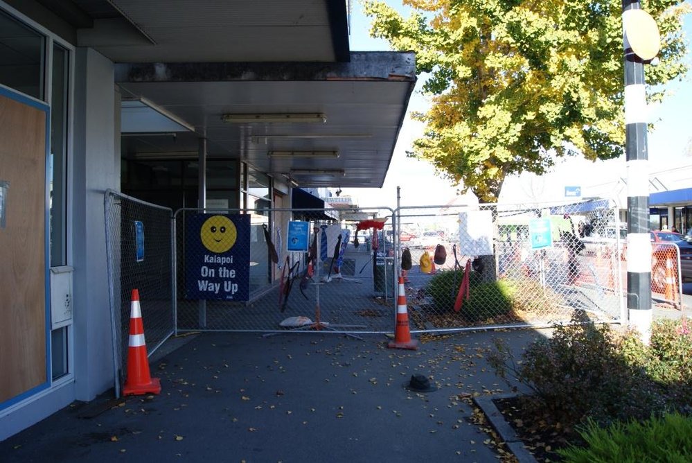 Barriers in Williams Street