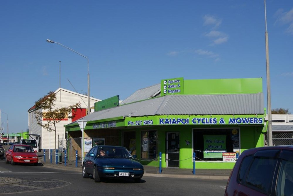 Closed shop in Kaiapoi