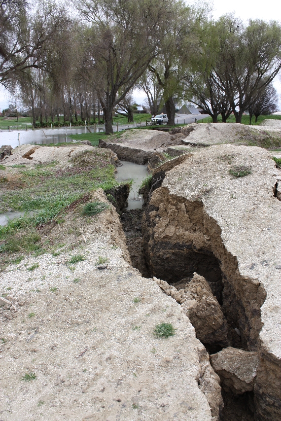Faultline in Cass Street area