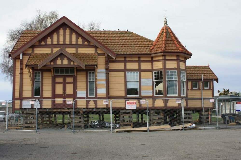 Kaiapoi railway station, September 2012