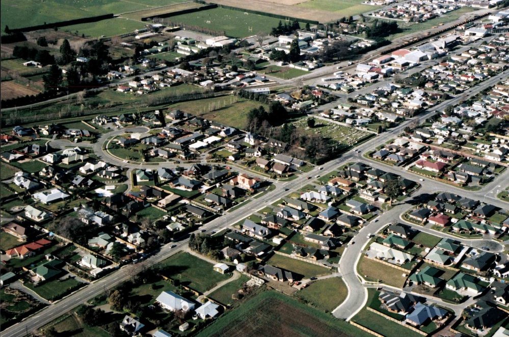 From the air 4 - Rangiora