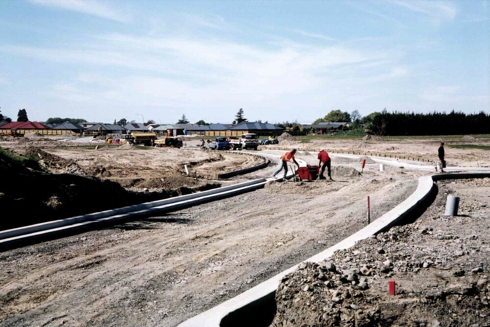 Enverton Drive construction