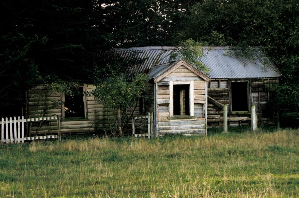 Abandoned farmhouse - Oxford-Rangiora Road