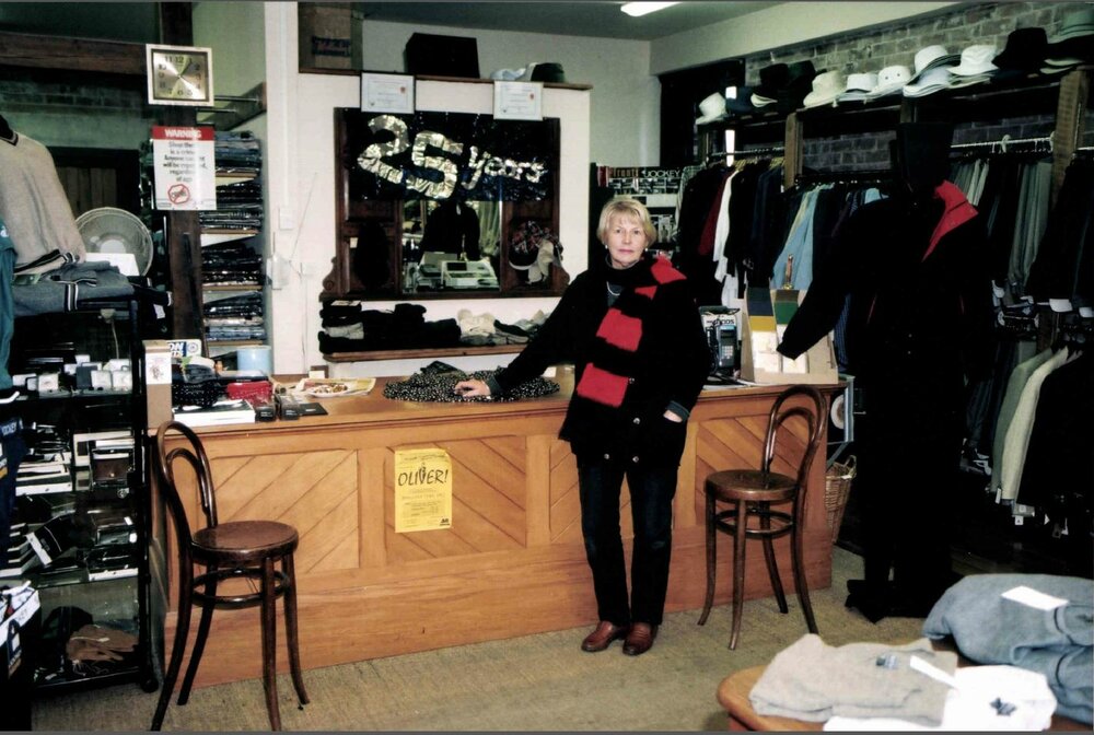 Adrienne Spark - owner of Spark's Menswear