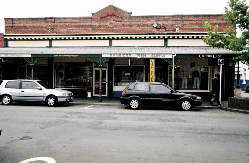 The former Redfern's Arcade - Rangiora