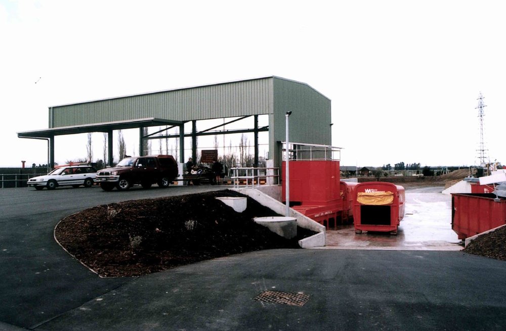 Rangiora refuse transfer station Flaxton Road