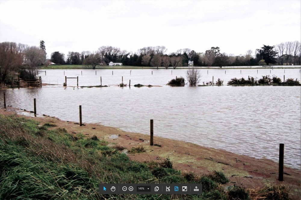 Lowlands flooding near Skewbridge