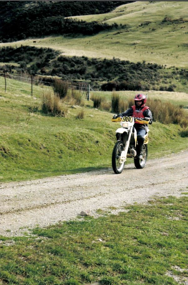 Motorcross bike riding in Lees Valley