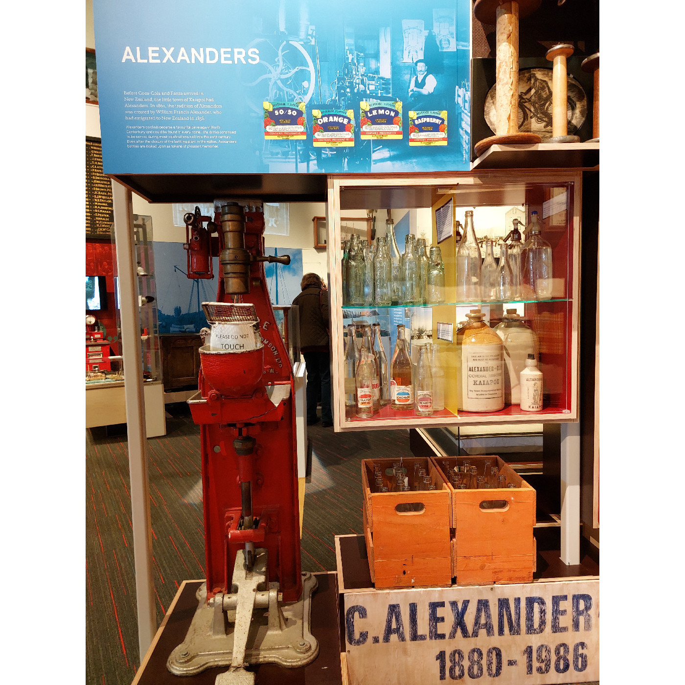 "Alexanders" exhibit