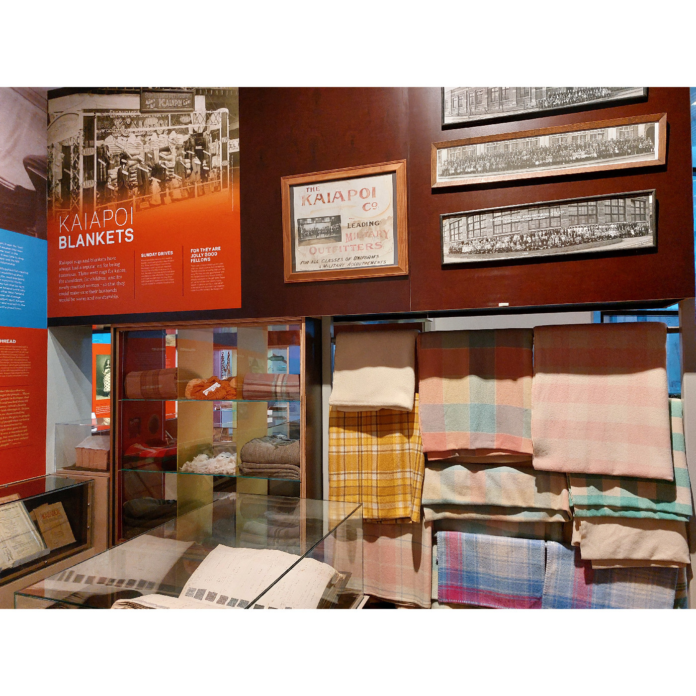 Kaiapoi Woollen Mills exhibit, Kaiapoi Musuem