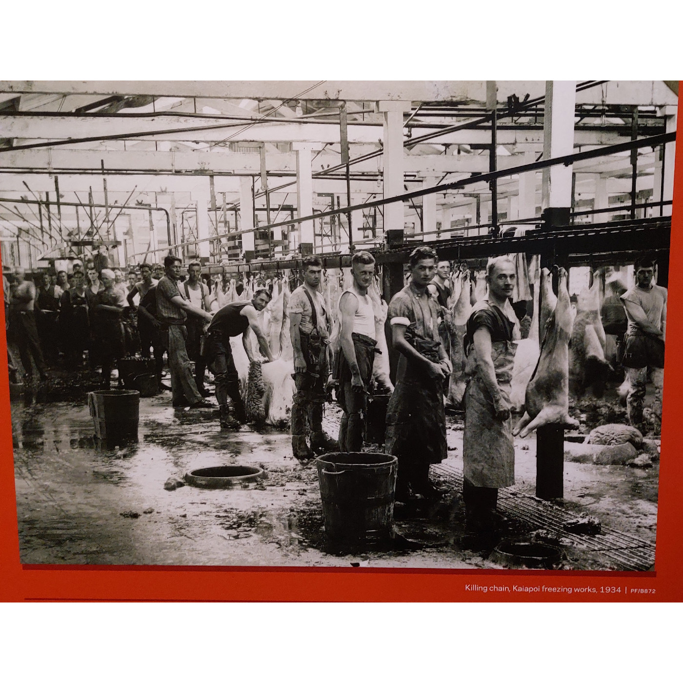 Kaiapoi Freezing Works exhibit, Kaiapoi Museum