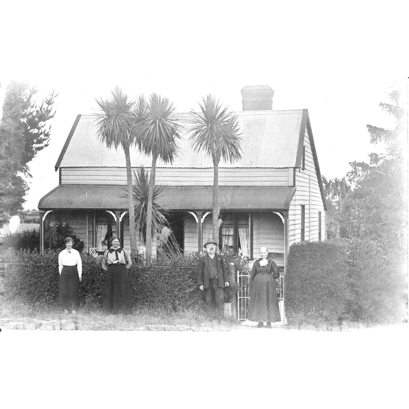 Bonisch family home, Coopers Creek, 1917