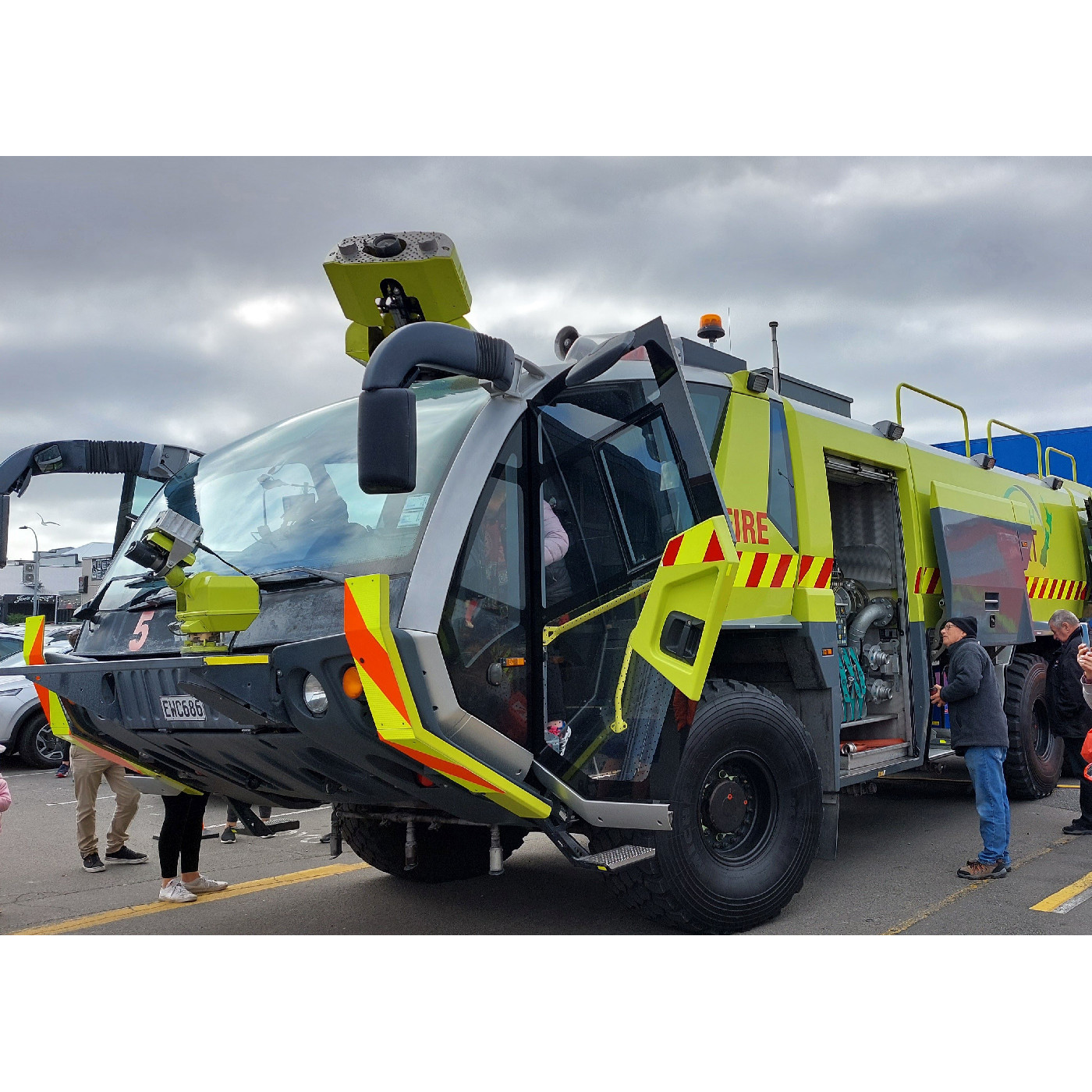 Christchurch Airport Fire Service appliance