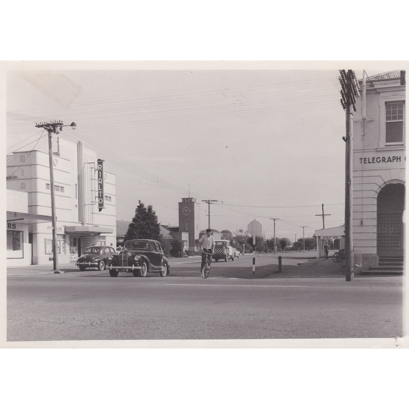 Kaiapoi, from the corner of High and Charles Street, c.1960