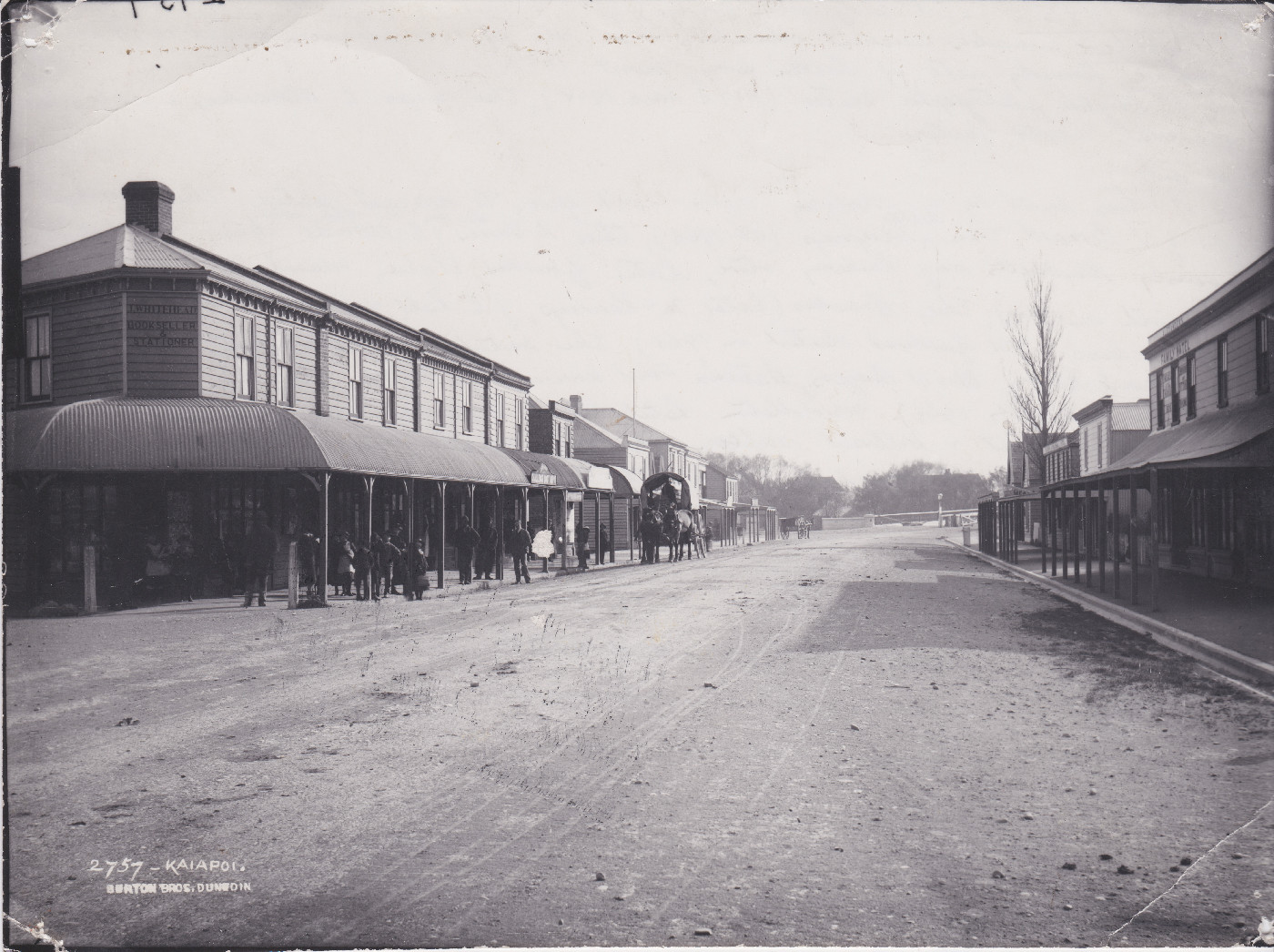 High Street, Kaiapoi in the early 20th centrury