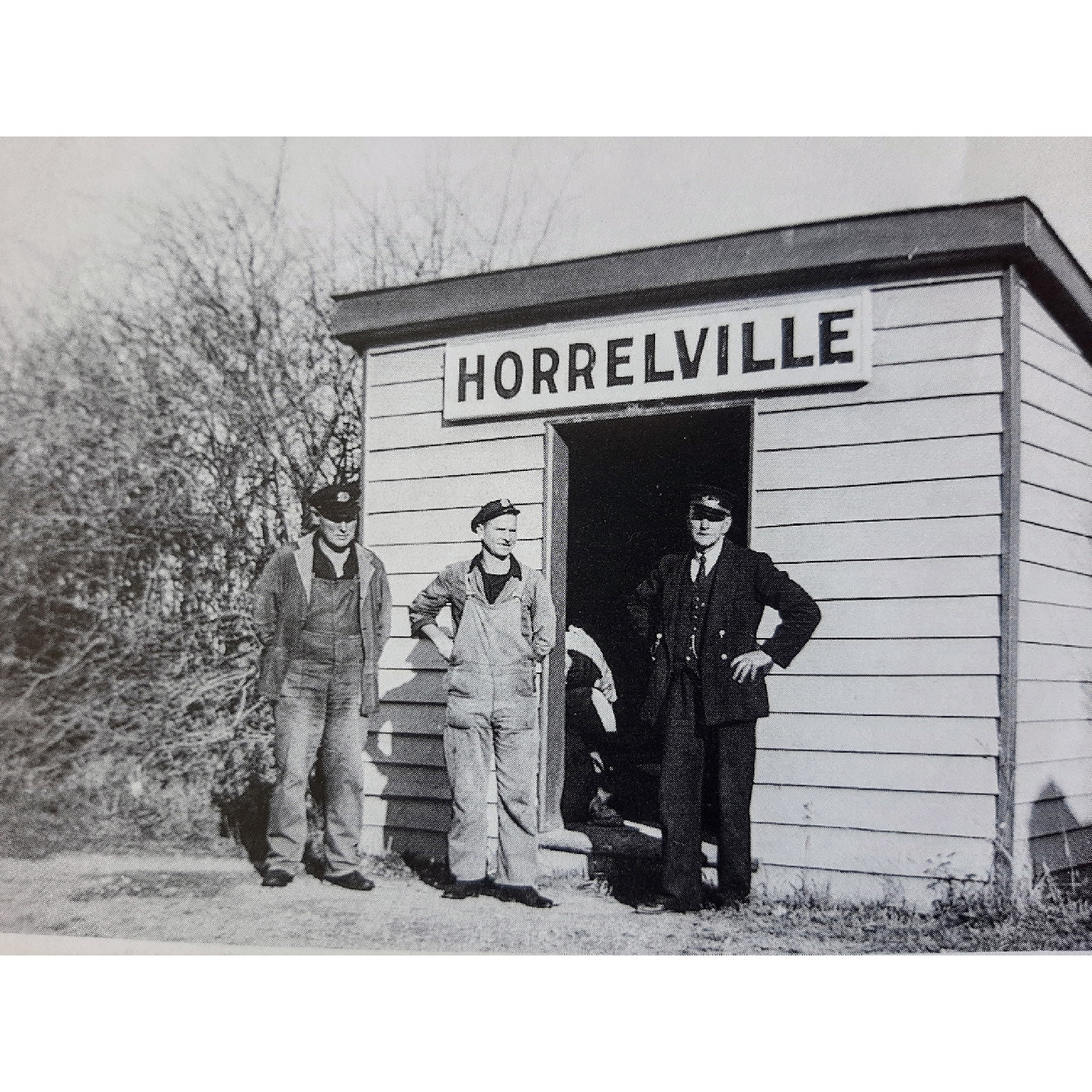 The last train to Horrelville Station, c. 1954