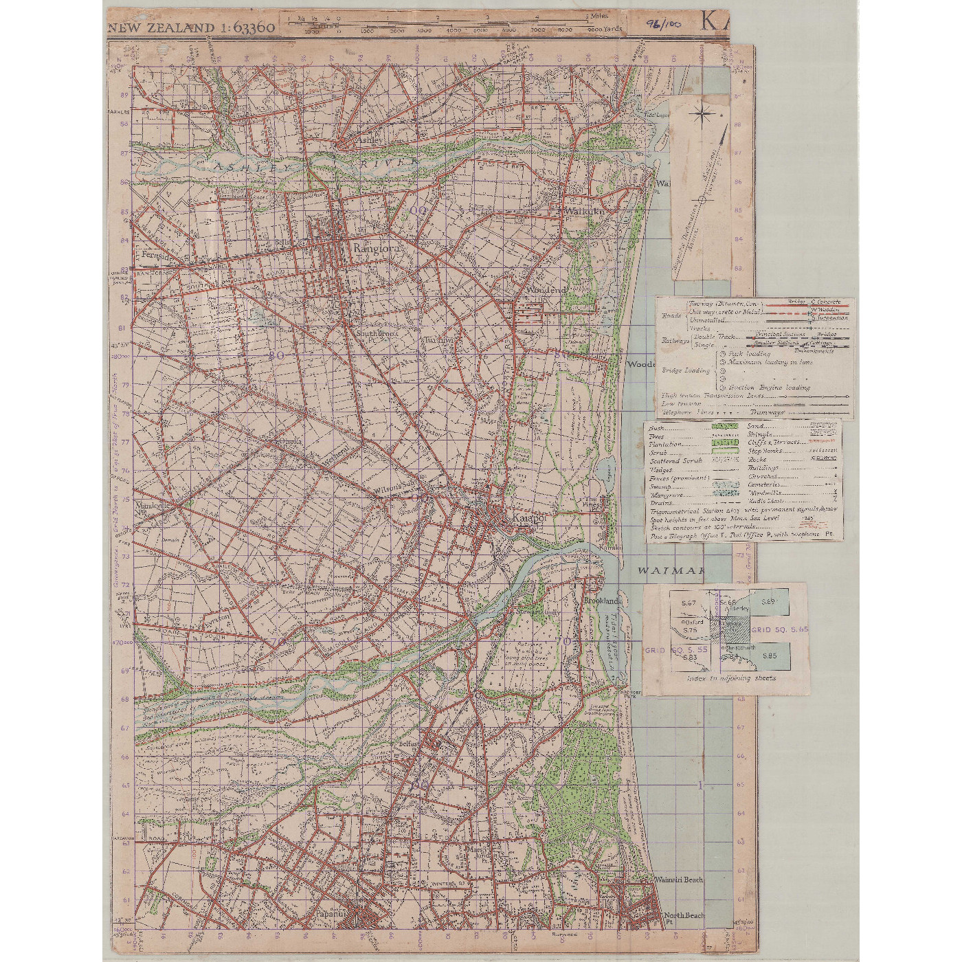 Kaiapoi [Map] compiled from plan table sketch survveys and official records