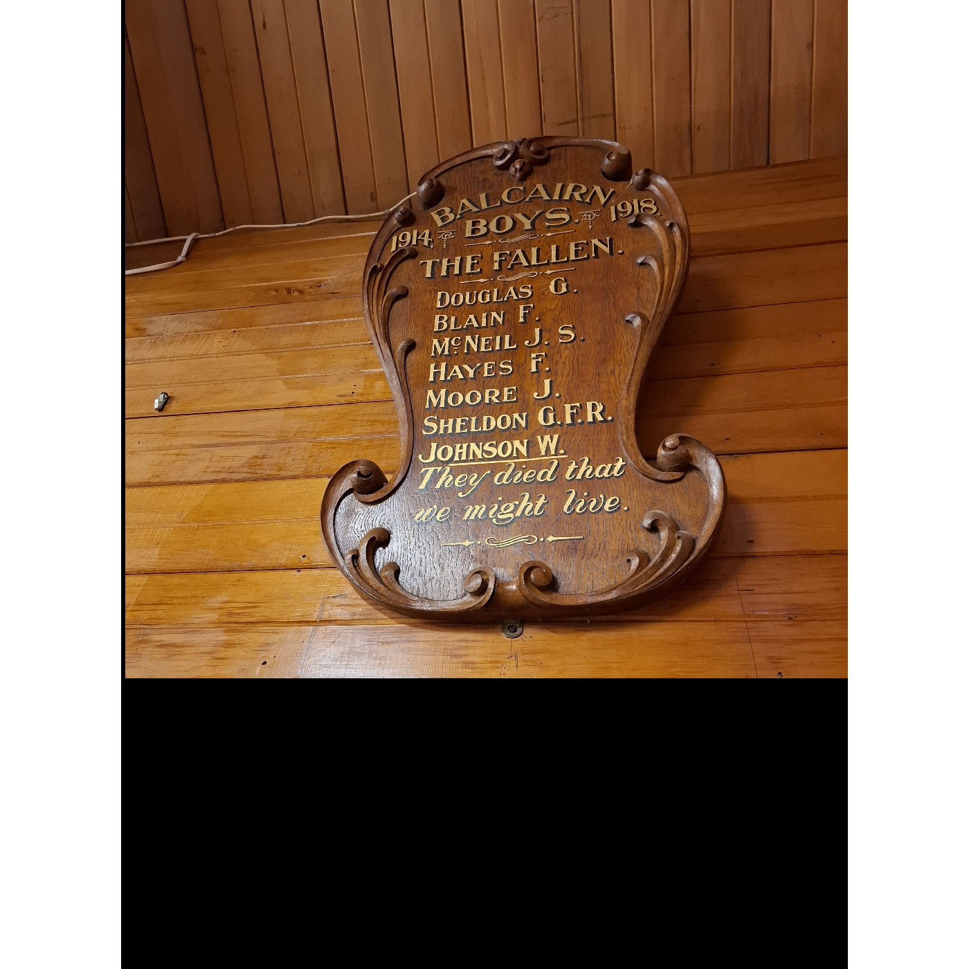 Balcairn boys : the fallen, Balcairn Hall