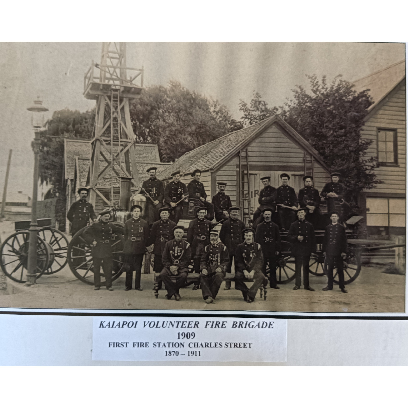 Kaiapoi Volunteer Fire Brigade, 1909 