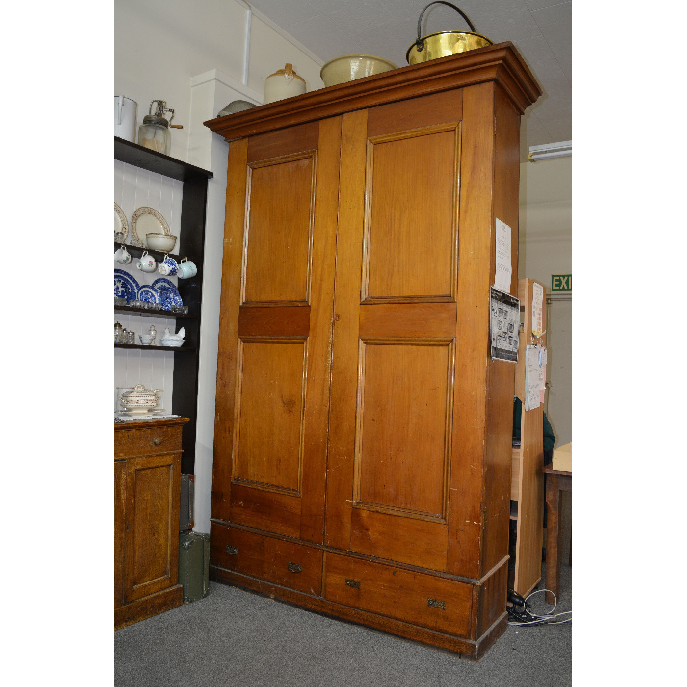 Cupboard from Major General Sir Howard Kippenberger's solicitor's office, Rangiora