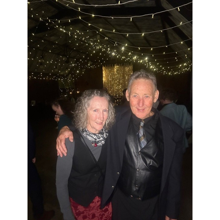 Nigel Cook and Caroline Davidson, music and arts presenters of Kaiapoi, 2025