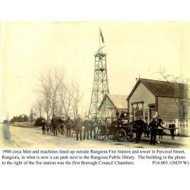 Rangiora Fire Station c.1900