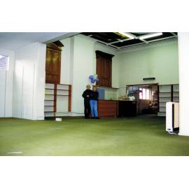 The last remnants of the old Rangiora Public Library space, 30 May 1996