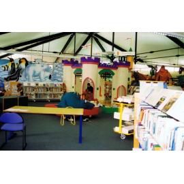 Original children's area of the Trevor Inch Memorial Library, 3 January 1997