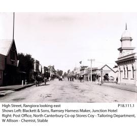 High Street, Rangiora - looking east