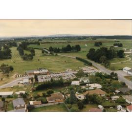 Aerial view of Kaiapoi Golf Course c.1990s