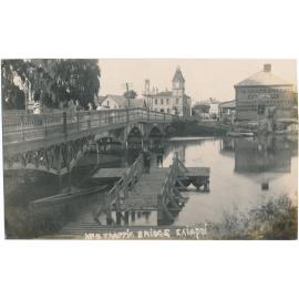 Bridge over the Kaiapoi River