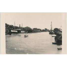 Kaiapoi River, looking west