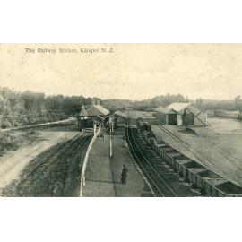 The Railway Station, Kaiapoi N.Z.