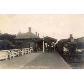 Kaiapoi Railway Station, c.1908