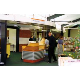 The Trevor Inch Memorial Library main desk, 3 January 1997