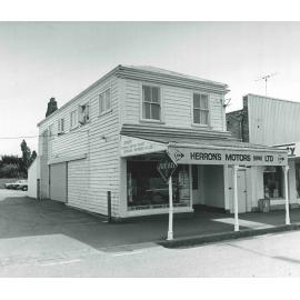 Herron's Motors (1976) Ltd, High Street, Rangiora, c.1982