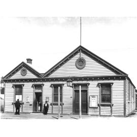 Mechanics Hall & Literary Institute in Rangiora, c. 1900