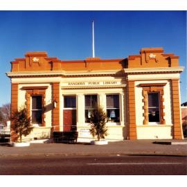 Rangiora Public Library on Percival Street, c. 1984