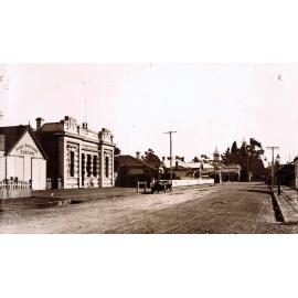The second Rangiora Borough Council Chambers on Percival Street, c. 1919